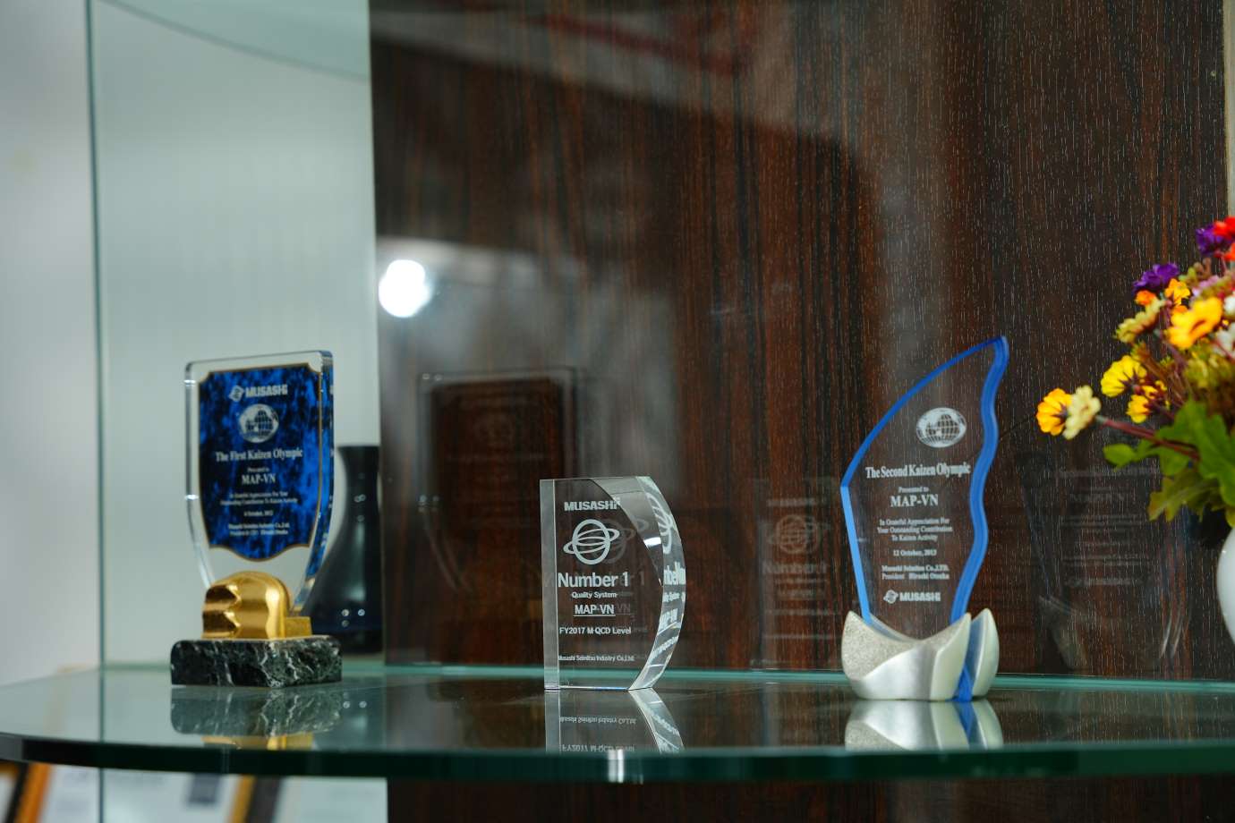 Musashi Auto Parts Việt Nam đã nhiều lần vinh dự nhận các giải thưởng quan trọng từ Tập đoàn Musashi