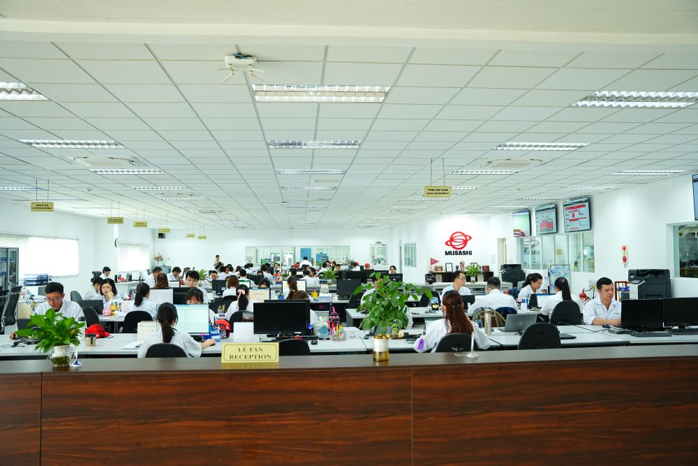 Văn phòng nhà máy Musashi Auto Parts Việt Nam tại Hưng Yên
