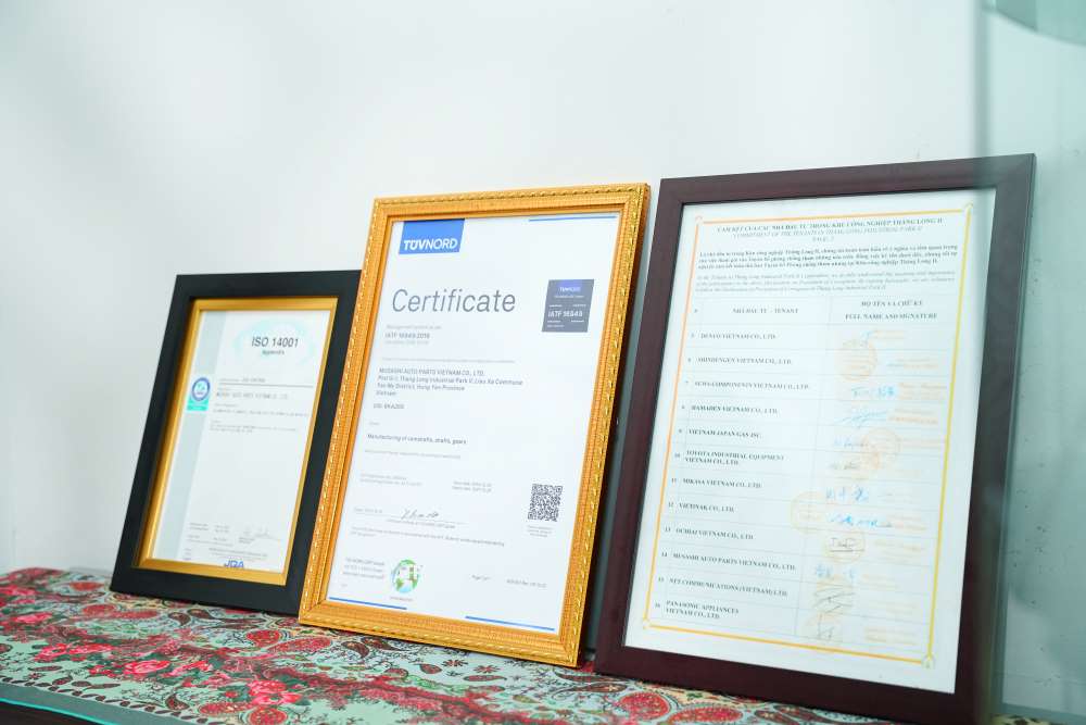 Dây chuyền sản xuất Musashi Auto Parts Việt Nam hiện đại