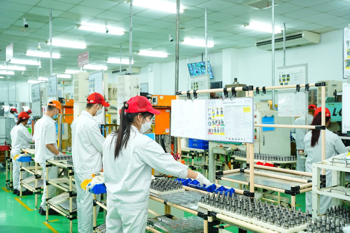 Gia công cơ khí chính xác theo yêu cầu Musashi Auto Parts Việt Nam